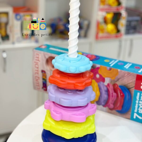 Jeu d’empilage spirale