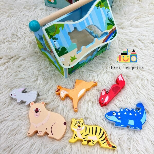 Maison à encastrements d’animaux