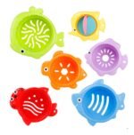 Tasses à empiler et jouets de bains – Image 3