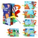 Livre en tissus animaux de la jungle – Image 2