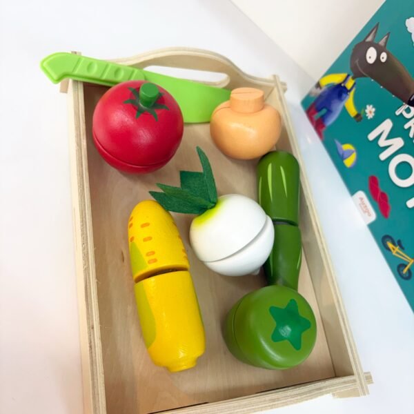 Pack de légumes bois à découper