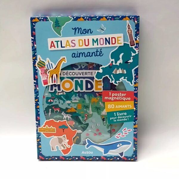 MON ATLAS DU MONDE AIMANTÉ
