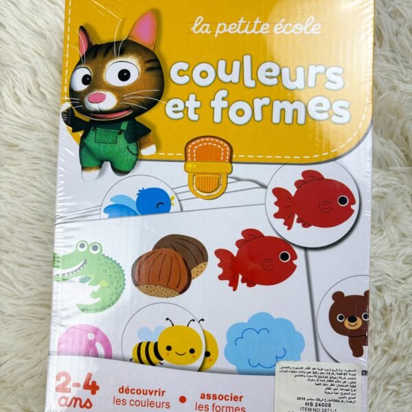 Apprendre les couleurs et formes