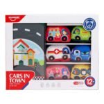 Voiture en tissus avec circuit