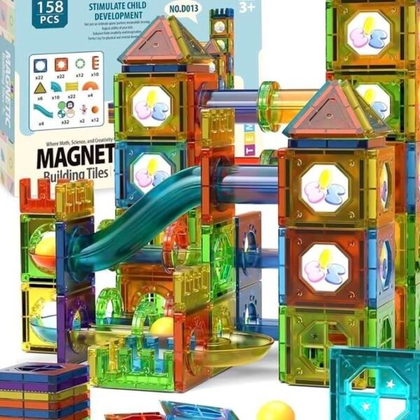 Magnetic tile 158 pieces