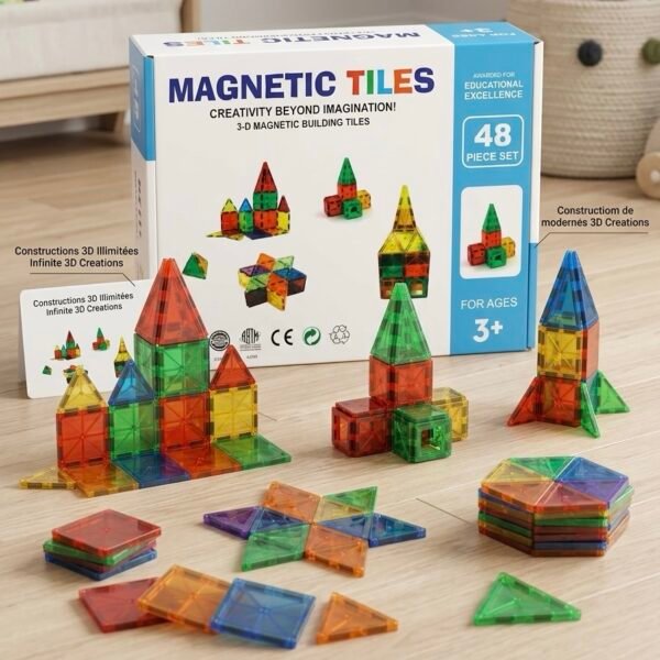 Magnetic tile 48 piéces