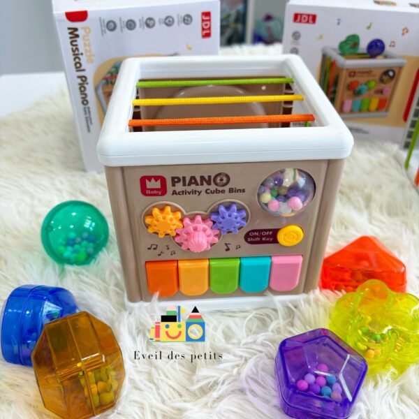 Cube d’activités musicale garçon
