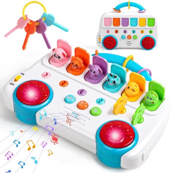 Pop up animaux musical