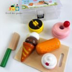 Dînette pâtisserie en bois