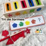 Box de tri formes /couleurs et pêche magnétique