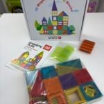 Magnetic tiles 74 piéces