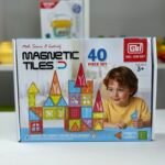 Magnetic tiles 40 pièces carré 7,5cm